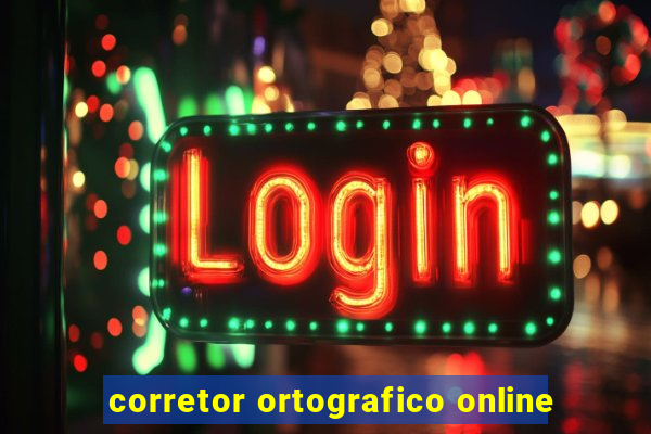 corretor ortografico online